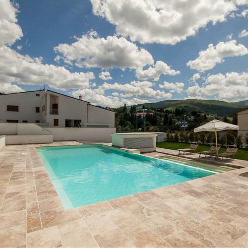 Carrelage en travertin - LEATHER BROWN - PIETRE DI RAPOLANO PDR SRL - vieilli / brossé / d'intérieur