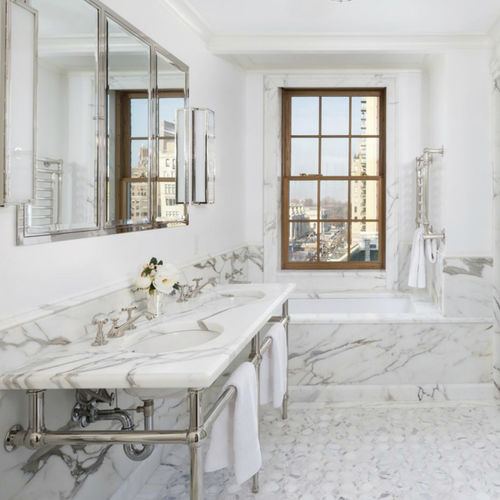 Carrelage en marbre - MARMO CALACATTA - PIETRE DI RAPOLANO PDR SRL - poli / brillant / d'intérieur