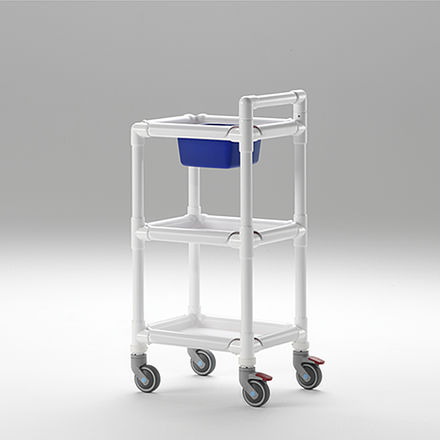Chariot de service - MPC 153 WS - RCN Medizin- und Rehatechnik - pour établissement de santé / en plastique