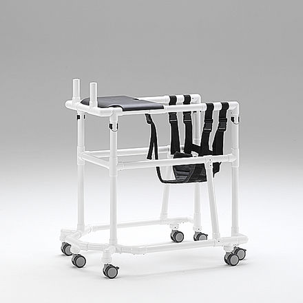 Fauteuil médical en plastique - CW 300 - RCN Medizin- und Rehatechnik - sur roulettes / manuel / noir