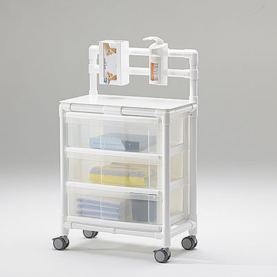 Chariot de soins - HGW 100 MRT - RCN Medizin- und Rehatechnik - pour établissement de santé / en métal / en plastique