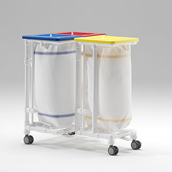 Chariot à linge - SLH 023 B FP - RCN Medizin- und Rehatechnik - pour établissement de santé / en inox