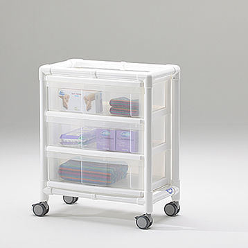 Chariot de soins - HGW 50 - RCN Medizin- und Rehatechnik - pour établissement de santé / en inox / en plastique
