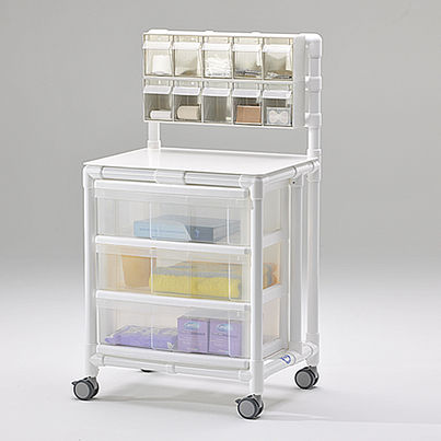 Chariot de soins - HGW 100 SPS - RCN Medizin- und Rehatechnik - pour établissement de santé / en plastique
