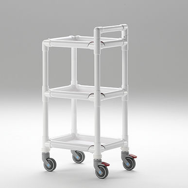 Chariot de soins - MPC 153 - RCN Medizin- und Rehatechnik - pour établissement de santé / en plastique