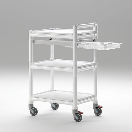 Chariot de soins - MPC 253 AS 50 - RCN Medizin- und Rehatechnik - pour établissement de santé / en plastique
