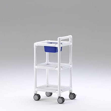 Chariot de soins - MPC 153 WS MRT - RCN Medizin- und Rehatechnik - polyvalent / pour établissement de santé / en laiton