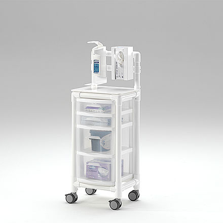 Chariot de soins - KTW 100 HS - RCN Medizin- und Rehatechnik - pour établissement de santé / en plastique