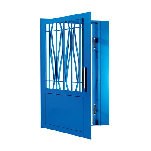 Porte d'entrée - IBISCUS - decayeux - en acier galvanisé / en inox / en tôle d'acier
