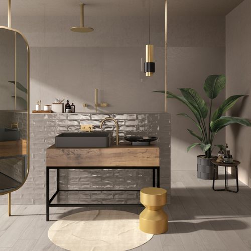 Carrelage en grès cérame - CROSSROAD  - ABK - brillant / d'intérieur / de salle de bain
