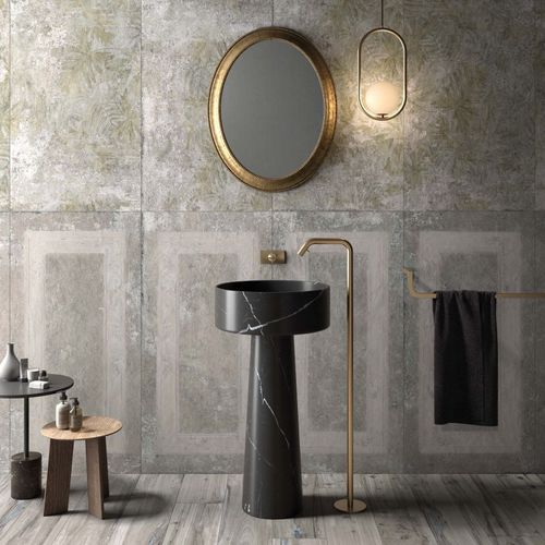 Carrelage en grès cérame - GHOST - ABK - finition naturelle / d'intérieur / de salon