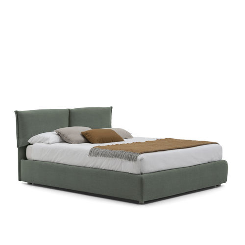 Lit double - iorca - Bolzan Srl-Società Benefit - simple / contemporain / tapissé