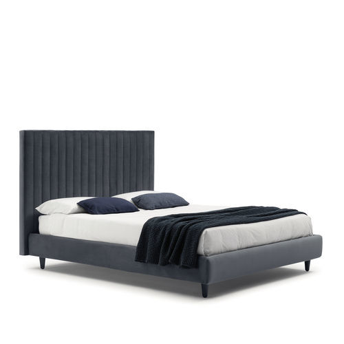 Lit double - Clay Maison Medium - Bolzan Srl-Società Benefit - contemporain / tapissé / avec tête de lit