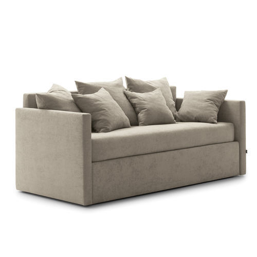 Canapé lit - point - Bolzan Srl-Società Benefit - contemporain / en tissu / en cuir