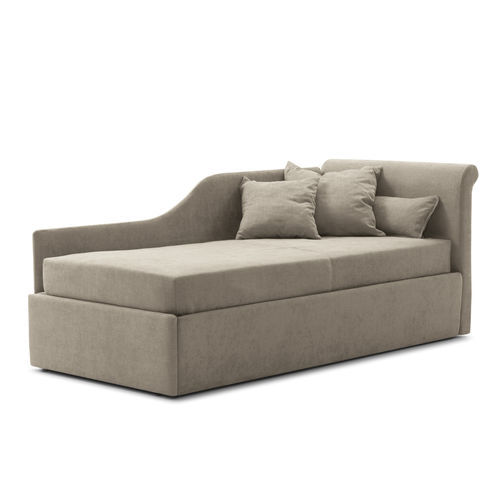 Méridienne contemporaine - Perla - Bolzan Srl-Società Benefit - en tissu / en cuir / avec accoudoirs