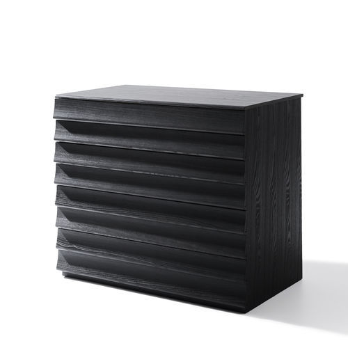 Commode contemporaine - Rideaux - Bolzan Srl-Società Benefit - en frêne / rectangulaire / Fabriquée en Italie