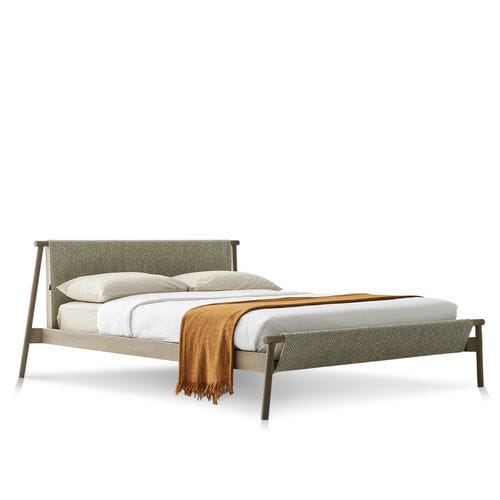 Lit double - Jack-e - Bolzan Srl-Società Benefit - contemporain / avec tête de lit tapissée / sur mesure