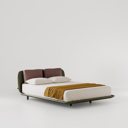 Lit double - TATA  - Bolzan Srl-Società Benefit - contemporain / avec tête de lit / tapissé