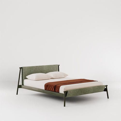 Lit double - JACK-E  - Bolzan Srl-Società Benefit - contemporain / avec tête de lit / en bois