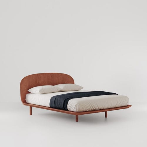 Lit double - NEST  - Bolzan Srl-Società Benefit - contemporain / avec tête de lit / en frêne