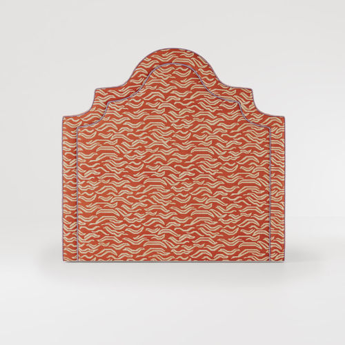 Tête de lit pour lit double - CELINE  - Bolzan Srl-Società Benefit - classique / en tissu / orange