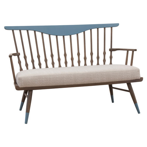 Canapé contemporain - BOLTON LOUNGE DOUBLE - CMcadeiras - en tissu / en bois / contract
