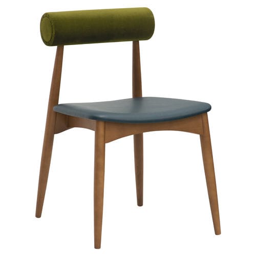 Chaise de salle à manger contemporaine - KYOTO - CMcadeiras - d'intérieur / en tissu / avec piètement en bois massif