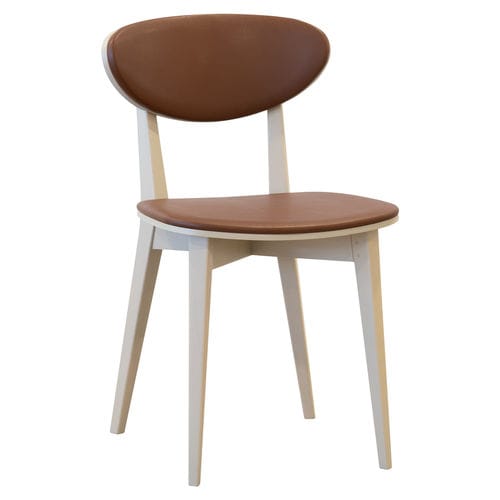 Chaise contemporaine - RIVIERA - CMcadeiras - d'intérieur / en tissu / avec piètement en bois