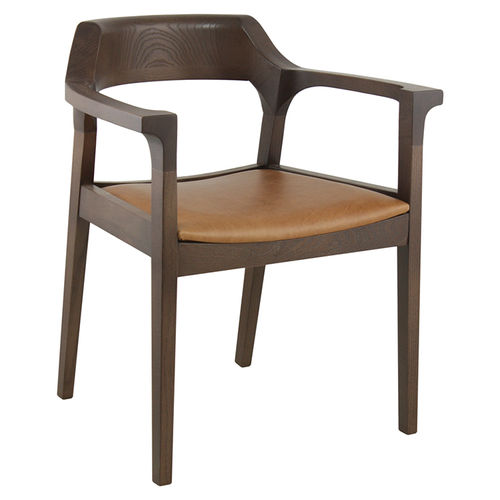 Fauteuil contemporain - ESSEN - CMcadeiras - en bois / contract
