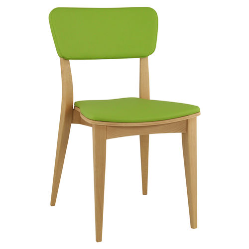 Chaise contemporaine - MONSANTO 3 - CMcadeiras - d'intérieur / en bois / empilable