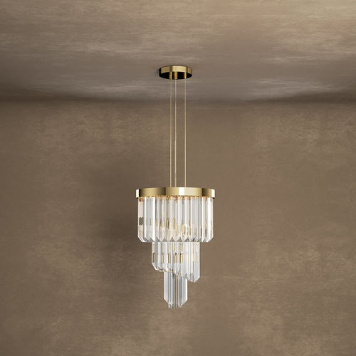 Suspension - ROYAL  - Ccastro Lighting - en verre / en or / classique