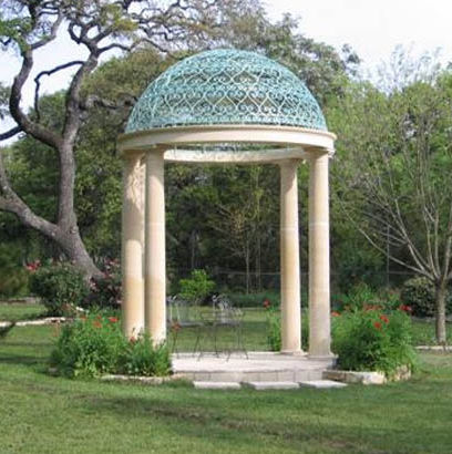 Gazebo en pierre - The Stromberg Group - pour espace public