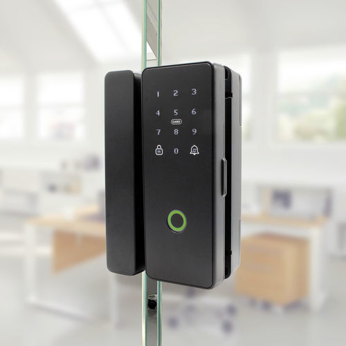 Serrure électronique - E-Lock EVO 2.0 - GFS Design - à code / pour porte en verre / 1 point