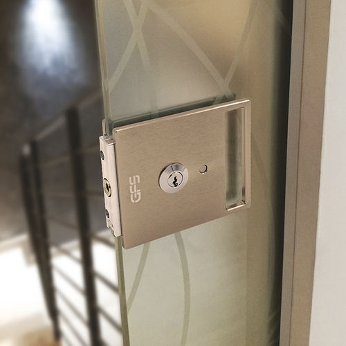 Serrure magnétique - T-LOCK PRO - GFS Design - pour porte coulissante / 1 point / encastrable