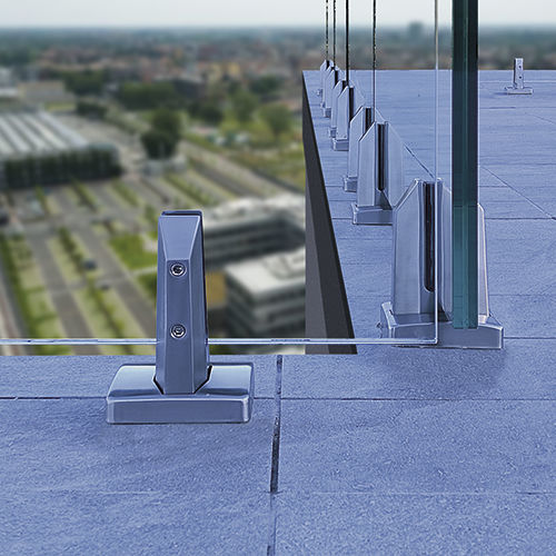 Système de fixation pour panneaux en verre - INFINITY - GFS Design