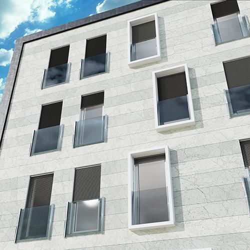 Balcon Juliette - JULIET - GFS Italian Innovative Glass Fixing - en aluminium
