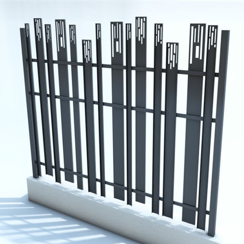 Clôture à barreaudage - CENTOFLEX - Jacot des Combes - de jardin / en aluminium / contemporaine