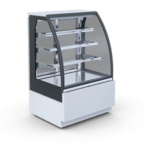 Vitrine réfrigérée étagère - PETRO - IGLOO - pour commerce / en inox / noire