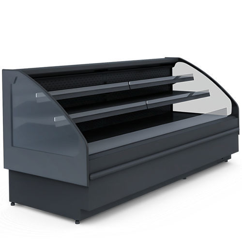 Vitrine réfrigérée étagère - PROXIMA SLIM OPEN MOD C - IGLOO - pour commerce / en inox / noire