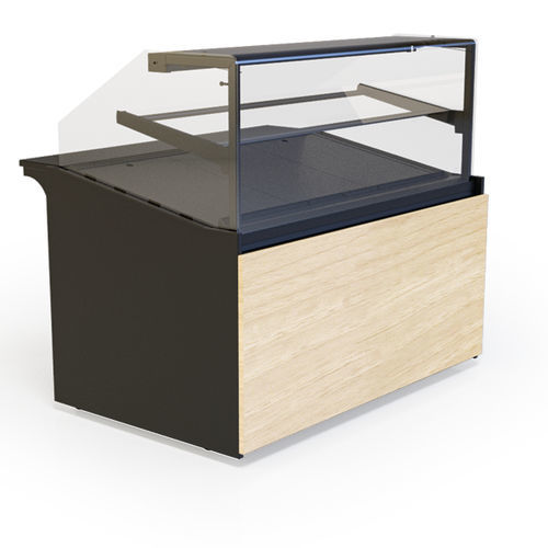 Vitrine contemporaine - PASTELLA N - IGLOO - en verre / en bois / en acier