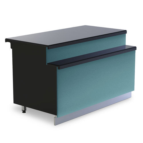 Comptoir caisse modulable - LADA GASTROLINE PREMIUM - IGLOO - en mélaminé / en inox / à LED