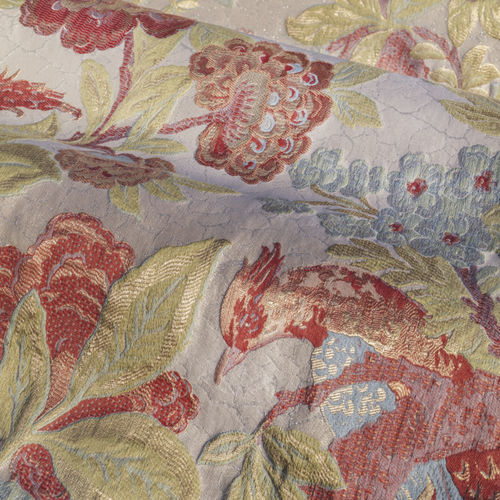 Tissu d'ameublement - PARADISE 3317  - Decobel srl - pour rideaux / à motif animalier / à fleurs