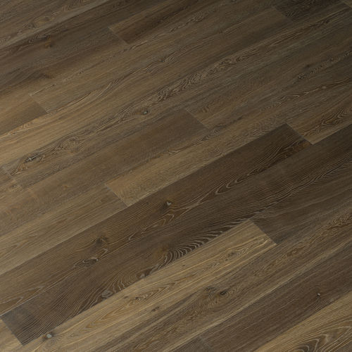 Parquet contrecollé - HUSK - Hakwood - en chêne européen / point de Hongrie / huilé