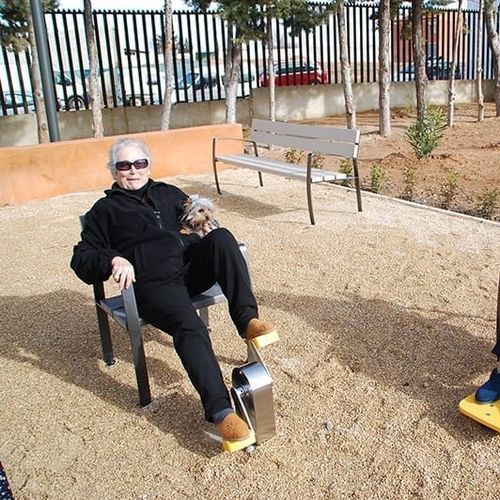 Vélo d'exercice pour aire de jeux - RECUMBENT  - Industrias Agapito