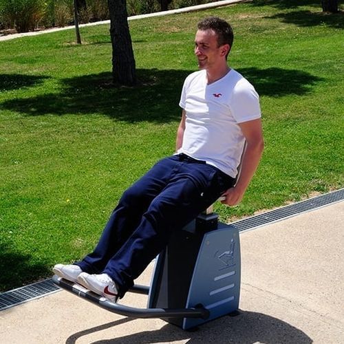 Appareil de musculation presse pour jambes - R7262 - Industrias Agapito - d'extérieur / pour aire de jeux