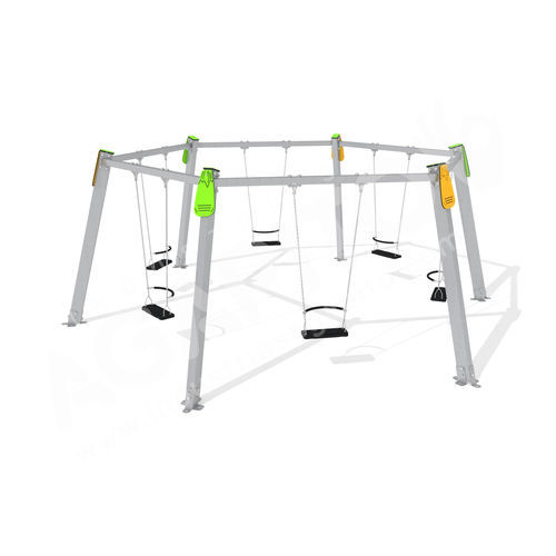 Balançoire en métal - R4170  - Industrias Agapito - pour parc de jeux / multiple