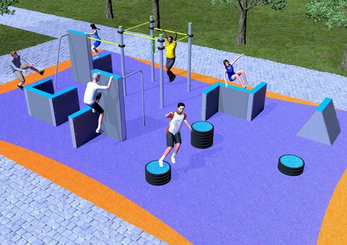 Parcour d'obstacles pour fitness - VIENA  - Industrias Agapito - plate-forme / passerelle / saut en hauteur