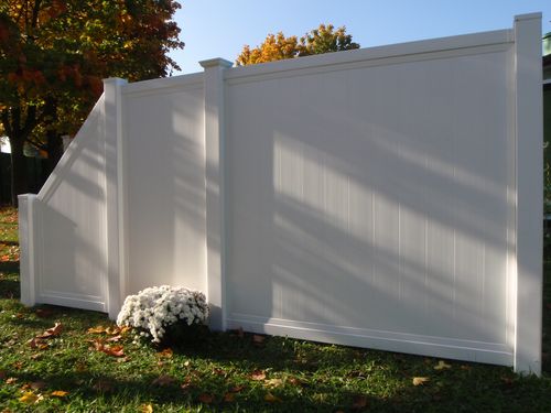 Clôture de jardin - HOARDING SOLID  - Top Fence - en PVC