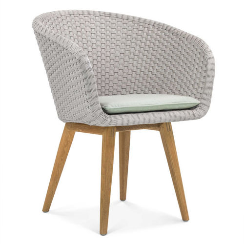Chaise de salle à manger contemporaine - SHELL  - FueraDentro - de jardin / de terrasse / en Batyline®
