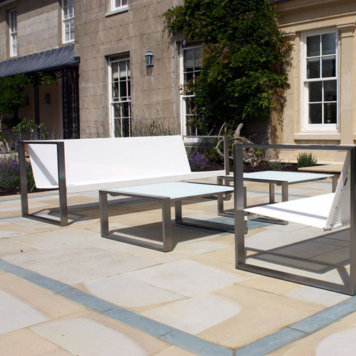 Canapé modulable - BANCA - FueraDentro - contemporain / de jardin / de terrasse